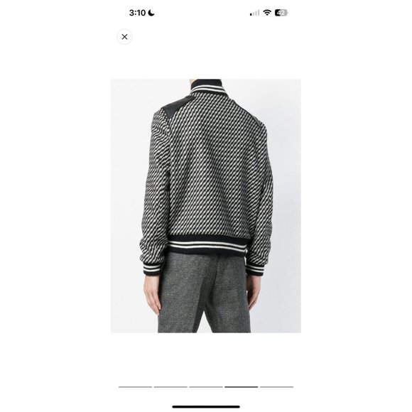 Saint Laurent Teddy Bomber Jacket - Picture 4 of 10